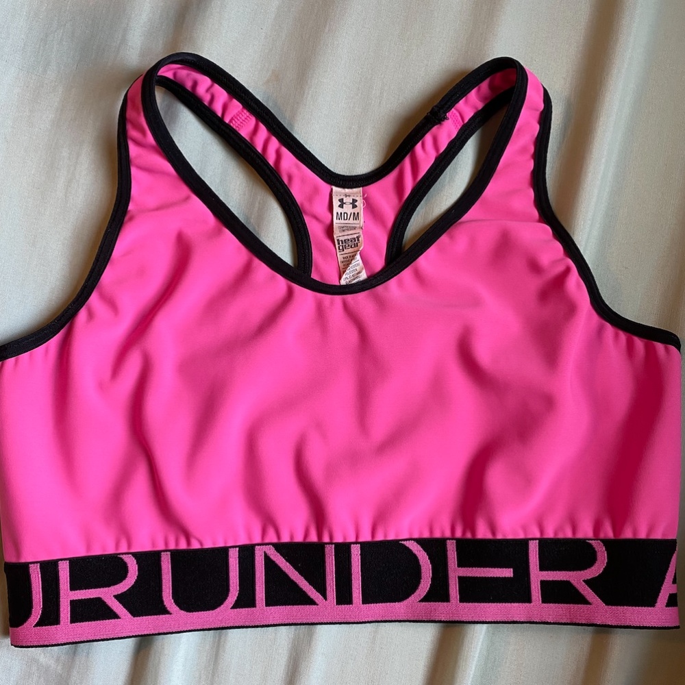 Under Armor - Pink Sports Bra